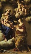Giovan Battista Salvi Sassoferrato The Mystic Marriage of St.Catherine China oil painting reproduction